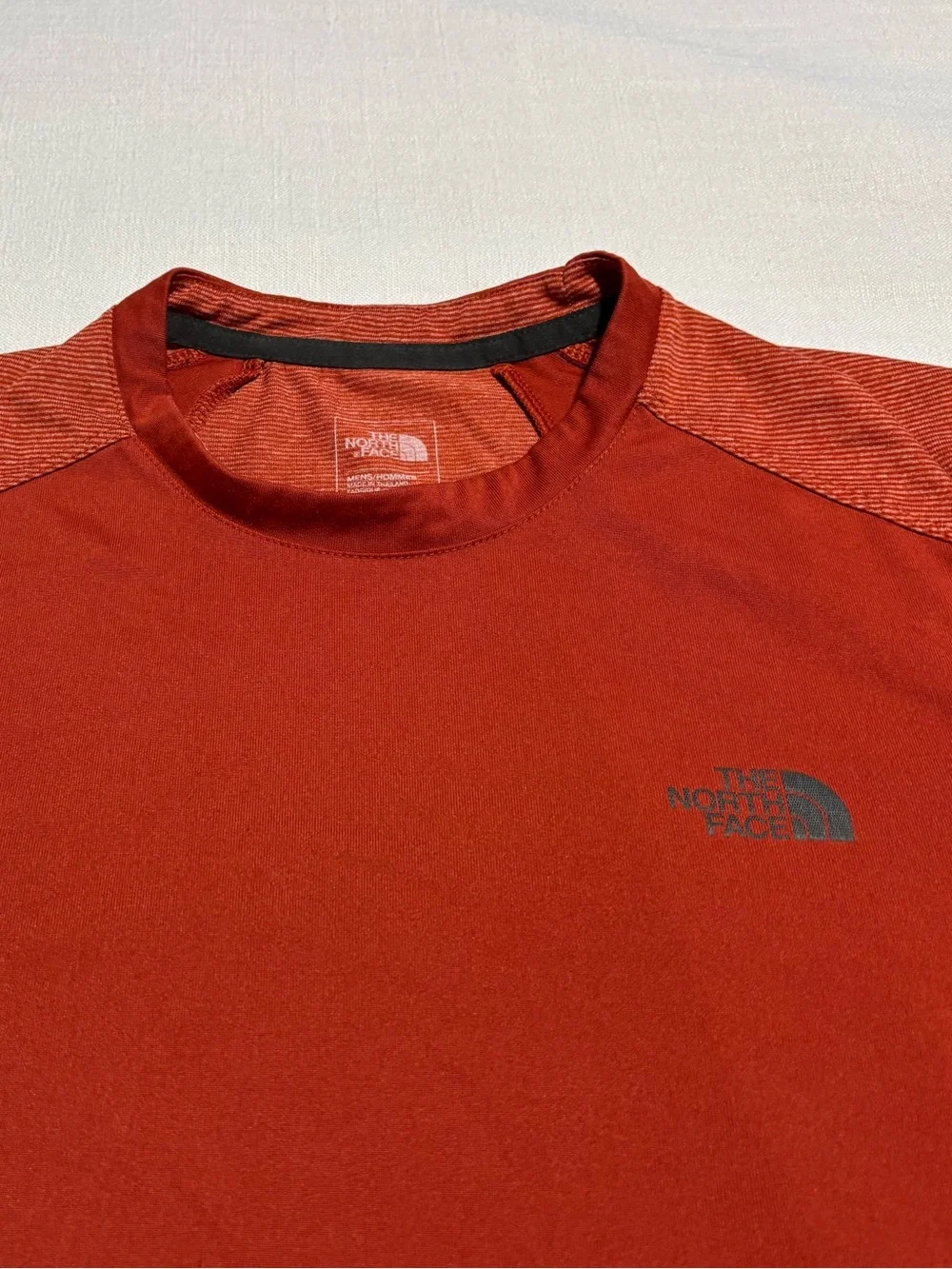 Men’s The North Face Flashdry-XD Tee | Dark Orange / Copper | Size Small